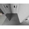 Mexen Kioto dušo siena Walk-in 90 x 200 cm, veidrodis 8 mm, juoda - 800-090-101-70-50