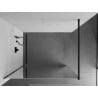 Mexen Kioto dušo siena Walk-in 100 x 200 cm, veidrodis 8 mm, juoda - 800-100-101-70-50