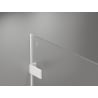 Mexen Lunar-F L sulankstoma kairė dušo kabina 100 x 70 cm, permatoma, balta - 836L-100-070-20-00-L