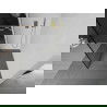 Mexen Kioto dušo sienelė 100 x 200 cm, Skaidrus/Juodas raštas 8 mm, Auksinė - 800-100-101-50-70