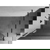 Mexen Kioto dušo sienelė 120 x 200 cm, Skaidrus/Juodas raštas 8 mm, Juoda - 800-120-101-70-70