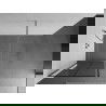 Mexen Kioto dušo sienelė 90 x 200 cm, Skaidrus/Juodas raštas 8 mm, Chromo - 800-090-101-01-77