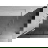 Mexen Kioto dušo sienelė 100 x 200 cm, Skaidrus/Juodas raštas 8 mm, Chromo - 800-100-101-01-77