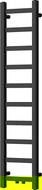 Mexen Bolt vonios radiatorius 1200 x 300 mm, 240 W, juodas - W126-1200-300-00-70