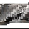 Mexen Lunar-F L dušo kabina sulankstoma kairė 95 x 70 cm, skaidri, ginklų metalas - 836L-095-070-95-00-L