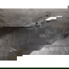 Mexen Lunar-F L sulankstoma dušo kabina kairė 95 x 70 cm, skaidri, šepečiu nikelis - 836L-095-070-97-00-L