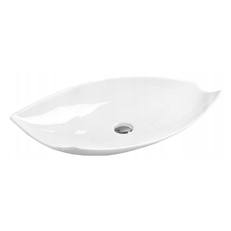 Mexen Delia stalviršinis praustuvas 74 x 38 cm, baltas - 21857400