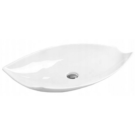 Mexen Delia stalviršinis praustuvas 74 x 38 cm, baltas - 21857400