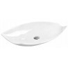 Mexen Delia stalviršinis praustuvas 74 x 38 cm, baltas - 21857400