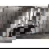 Mexen Lunar-F dešinė kampinė dušo kabina 80 x 80 cm, skaidri, ginklo metalo spalva - 836-080-080-95-00-P