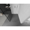 Mexen Kioto dušo pertvara Walk-in 140 x 200 cm, juodas raštas 8 mm, chromas - 800-140-101-01-78