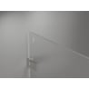 Mexen Lunar-F sulankstoma dušo kabina dešinė 70 x 70 cm, permatoma, šlifuotas nikelis - 836-070-070-97-00-P