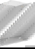 Mexen Lunar-F sulankstoma dušo kabina dešinė 95 x 90 cm, skaidrus, šlifuotas nikelis - 836-095-090-97-00-P