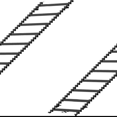 Mexen Bolt vonios radiatorius 1500 x 500 mm, 389 W, juodas - W126-1500-500-00-70