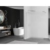 Mexen Kioto dušo siena Walk-in 140 x 200 cm, matinė 8 mm, chromas - 800-140-101-01-30