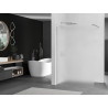 Mexen Kioto dušo siena Walk-in 140 x 200 cm, matinis 8 mm, chromas - 800-140-101-01-30