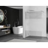 Mexen Kioto Dušo sienelė Walk-in 140 x 200 cm, skaidri/šerkšnas 8 mm, chromuota - 800-140-101-01-35