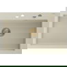 Mexen Elix granitinis plautuvas 1 skyrelio, 800 x 500 mm, smėlio spalvos, aukso sifonas - 6527801005-69-G