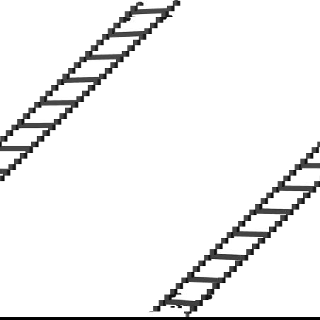 Mexen Bolt vonios kambario radiatorius 1800 x 300 mm, 351 W, juodas - W126-1800-300-00-70