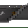 Mexen Elix granitinė vienos kameros kriauklė 800 x 500 mm, juoda taškuota, auksinis sifonas - 6527801005-76-G