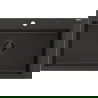 Mexen Elix granito kriauklė su viena kamera 800 x 500 mm, juoda/auksinė metalik, juodas sifonas - 6527801005-75-B