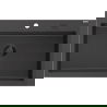 Mexen Elix granitinė vienos kameros kriauklė 800 x 500 mm, juodos dėmėtos spalvos, juodas sifonas - 6527801005-76-B