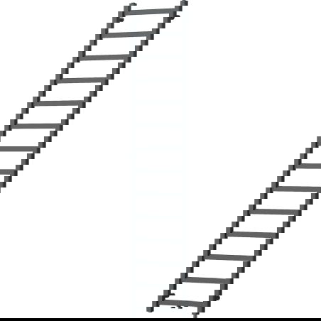 Mexen Bolt vonios radiatorių 1800 x 400 mm, 406 W, antracitas - W126-1800-400-00-66