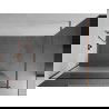 Mexen Kioto dušo sienelė 130 x 200 cm, Skaidrus/Šerkšnas 8 mm, Rožinio aukso - 800-130-101-60-35
