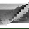 Mexen Kioto+ dušo sienelė su lentyna ir bėgeliu 70 x 200 cm, Baltas raštas 8 mm, Chromo - 800-070-121-01-97
