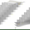Mexen Lunar T dešinė į vidų atsidaranti dušo kabina 140 x 70 cm, permatoma, paauksuota šlifuota - 834T-140-070-55-00-P