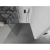 Mexen Kioto dušo sienelė Walk-in 80 x 200 cm, baltas raštas 8 mm, juoda - 800-080-101-70-85