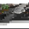 Mexen Elix granito plautuvė 1 skyrius 600 x 500 mm, juoda dėmėta, chromuotas sifonas - 6525601005-76