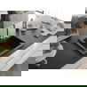 Mexen Elix granitinė vienos kameros kriauklė 600 x 500 mm, juoda, chromuotas sifonas - 6525601005-77