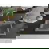 Mexen Elix granitinė vienaaukštė plautuvė 600 x 500 mm, pilka, auksinis sifonas - 6525601005-71-G