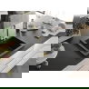 Mexen Elix granitinė 1 dubens kriauklė 600 x 500 mm, juoda/auksinis metalikas, auksinis sifonas - 6525601005-75-G