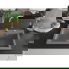 Mexen Elix granitinė vienos sekcijos kriauklė 700 x 500 mm, pilka, chromuotas sifonas - 6526701005-71