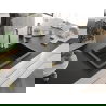 Mexen Elix granitinė virtuvės plautuvė, vienos talpos, 700 x 500 mm, juoda/aukso metalikas, aukso sifonas - 6526701005-75-G