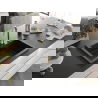 Mexen Elix granitinė vieno dubens plautuvė 700 x 500 mm, juoda, aukso sifonas - 6526701005-77-G