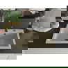 Mexen Elix granitinė virtuvės kriauklė, 1 skyrius, 700 x 500 mm, smėlio spalvos, juodas sifonas - 6526701005-69-B