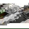Mexen Elix virtuvės plautuvė iš granito, 1 skyrius, 700 x 500 mm, juoda, juodas sifonas - 6526701005-77-B
