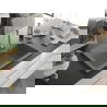 Mexen Elix vienos kameros granitinė plautuvė 800 x 500 mm, pilka, chromuotas sifonas - 6527801005-71
