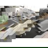 Mexen Elix granitinis plautuvas 1 skyrelio, 800 x 500 mm, smėlio spalvos, aukso sifonas - 6527801005-69-G