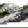 Mexen Elix granitinis virtuvės kriauklė, 1 skyrius, 800 x 500 mm, juoda/auksinė metalik, sifonas auksinis - 6527801005-75-G