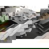 Mexen Elix granito virtuvės kriauklė, 1 skyrius, 800 x 500 mm, juoda, auksinis sifonas - 6527801005-77-B