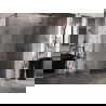 Mexen Lunar T dešinysis atidaromas dušo kabina 140 x 120 cm, permatoma, rožinis auksas - 834T-140-120-60-00-P