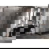Mexen Lunar T dešinysis atidaromas dušo kabina 140 x 120 cm, skaidrus, šlifuotas varis - 834T-140-120-65-00-P