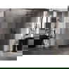 Mexen Lunar T dešinysis atidaromas dušo kabina 115 x 80 cm, permatomas, pilkai šlifuotas - 834T-115-080-66-00-P