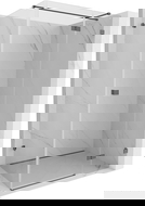 Mexen Lunar T dešinysis atveriamas dušo kabina 130 x 80 cm, skaidrus, gun pilkas šlifuotas - 834T-130-080-66-00-P