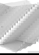 Mexen Lunar-B Duo dušo kabina su atveriamomis durelėmis 100 x 85 cm, skaidrus, chromas - 832-100L-085P-01-00