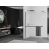 Mexen Kioto+ dušo sienelė su lentyna Walk-in 80 x 200 cm, matinis, juoda - 800-080-121-70-30